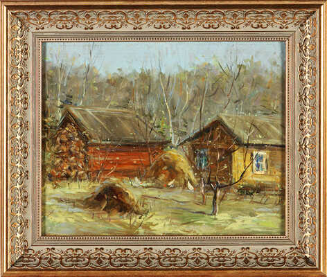 Петров Александр Степанович. Первая зелень (село Константиново, родина Есенина)